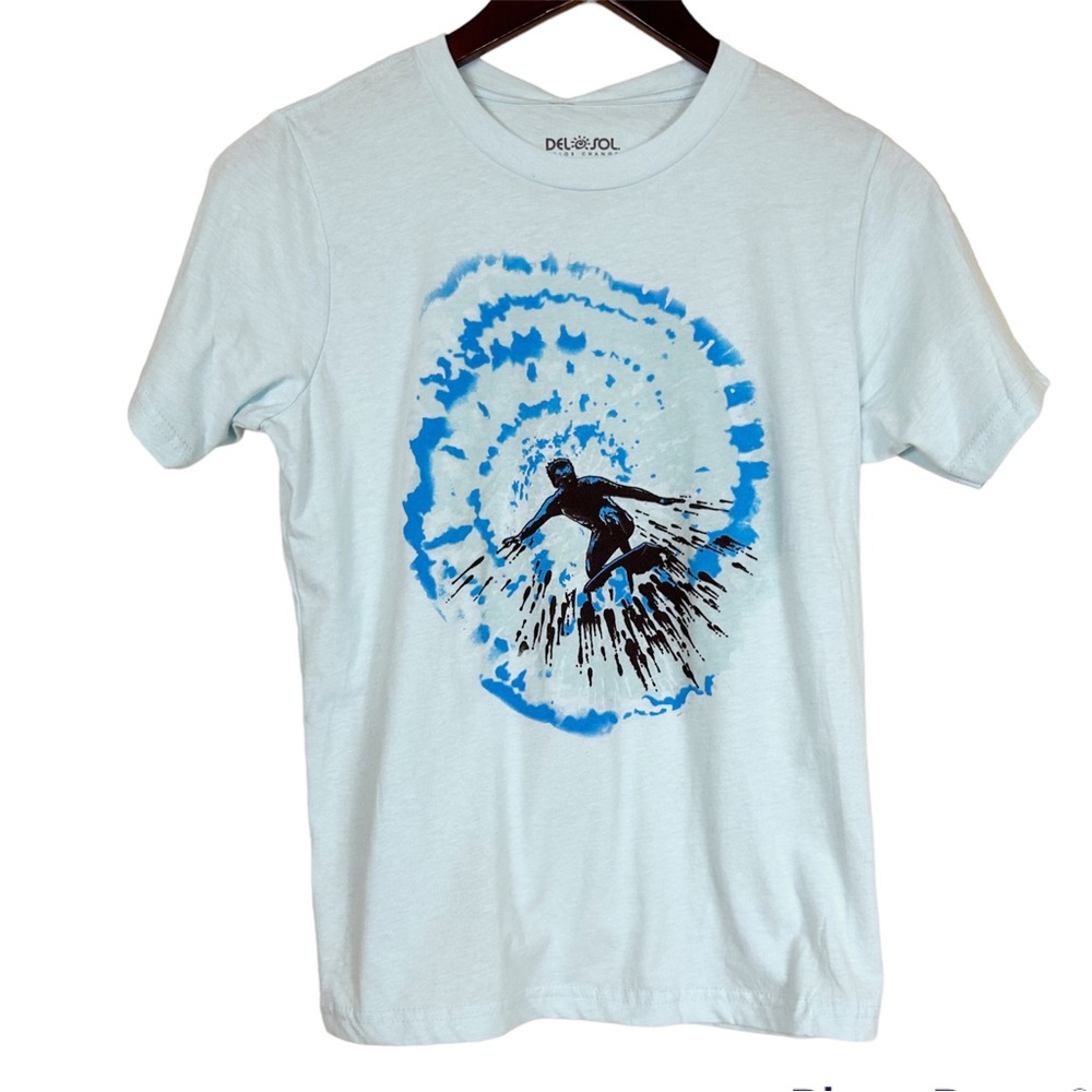 4/$25 Del Sol color changing surfer t-shirt tee kids NWT